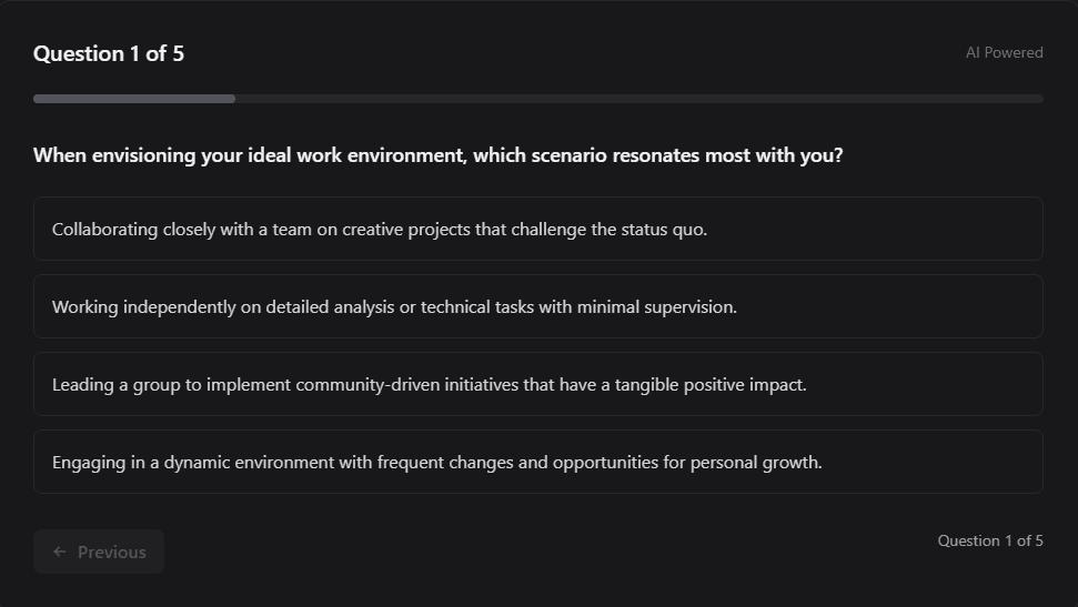 Career Assessment